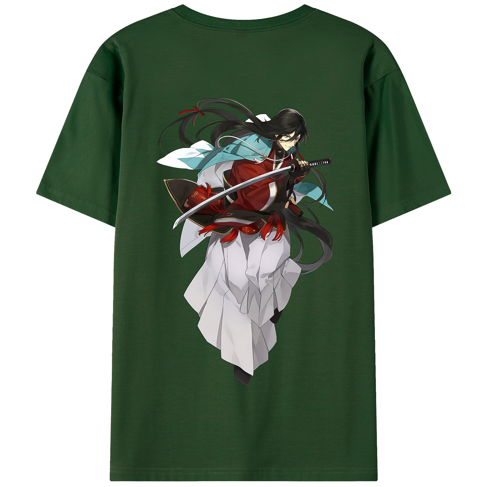 （画像用） 刀剣乱舞 Touken Ranbu 綿100％半袖Tシャツ（背面プリント）